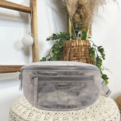 P405- Banane Medium irrisée - taupe - sans-taille