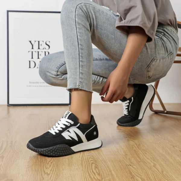 R454- Sneakers Moow ( T36-T41) - noir - 41