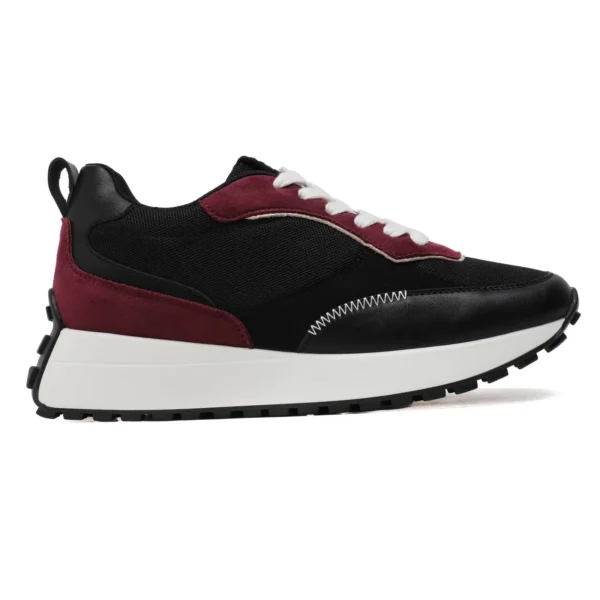 R415- Sneakers Moow tricolore (T36-T41) - noir - 41