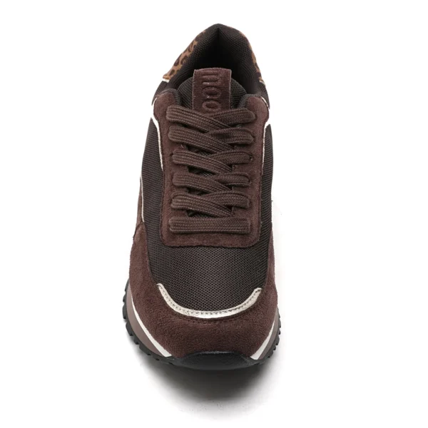 R452- Sneakers Moow tricolore (T36-T41) - marron - 41