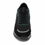 Sneakers crantées bicolore MOOW (T36-T41) - vert-sapin - 41