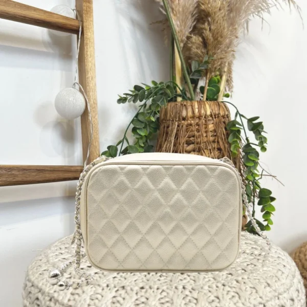 P482- Sac Matelassé Flora & Co - dore - sans-taille