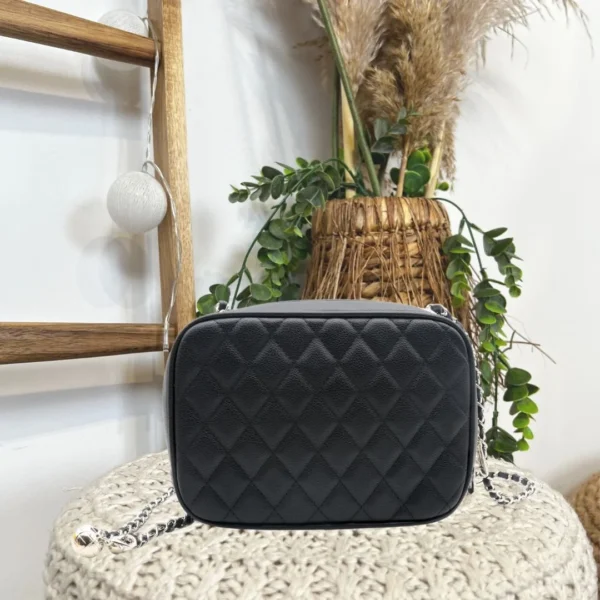 P482- Sac Matelassé Flora & Co - noir - sans-taille