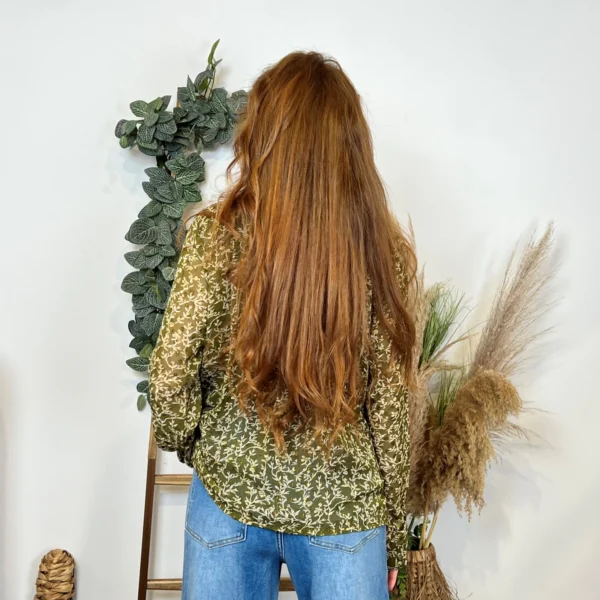 K768- Chemisier By.one (T36-T40) - kaki - 38