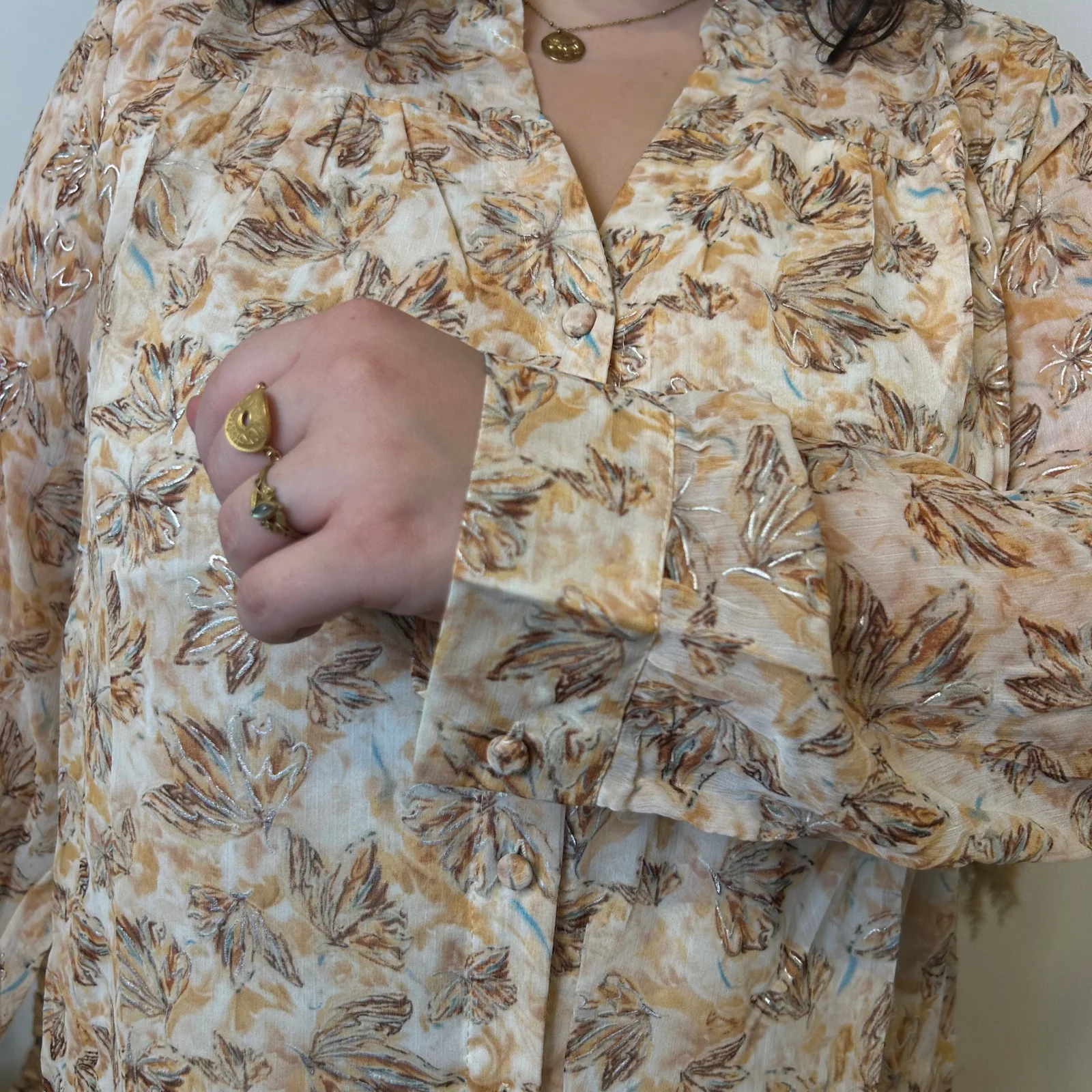 K740- Chemisier By.one (T40-T48) - camel - 48