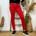 (PROMO) Jean Melly and Co Teinté - rouge - 42