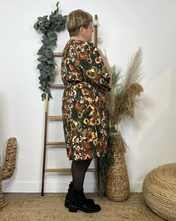 K745- Robe By One cache-coeur (T40/48) - kaki - 48