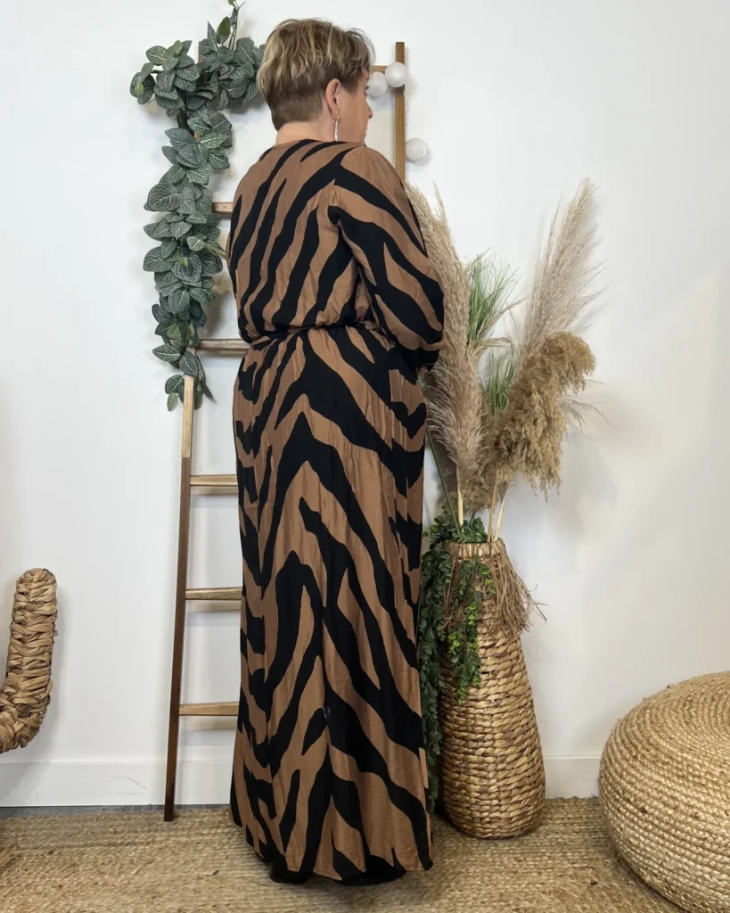 Z358-Robe Christy (T44-T52) - camel - 52