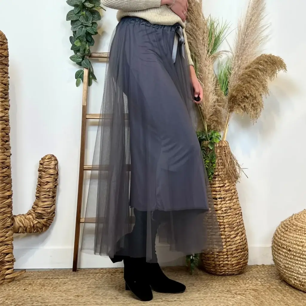 M750- Jupe Tulle unie (Tu)