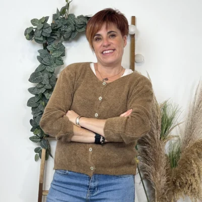 K688- Gilet avec de l'Alpaga (Tu)