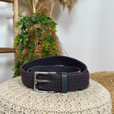V697- Ceinture élastiquée - gris - taille-unique