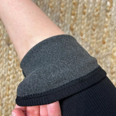 L800- Legging Doublé Polaire - noir - 42