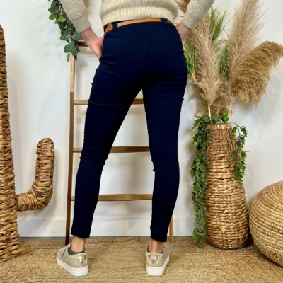 L799- Pantalon Stretch (T36-T46) - marine - 50