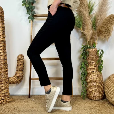 L799- Pantalon Stretch (T36-T46) - noir - 50