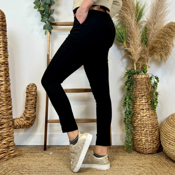 L799- Pantalon Stretch (T36-T46) - noir - 50