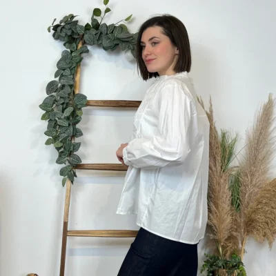 I973- Chemisier "Version Féminin" (T36-T40) - blanc - 40