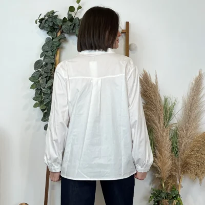 I973- Chemisier "Version Féminin" (T36-T40) - blanc - 40