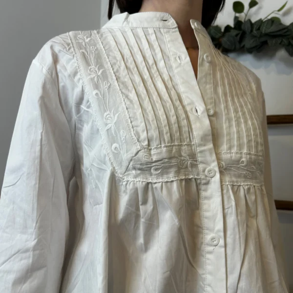 I973- Chemisier "Version Féminin" (T36-T40) - blanc - 40