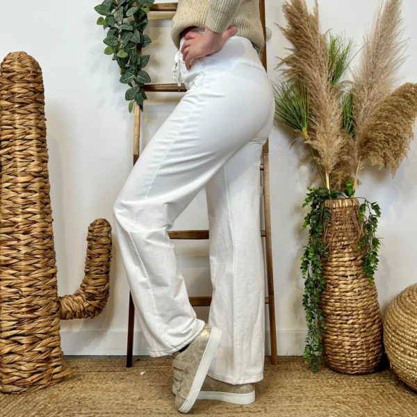 L758- Jogging Flare (T36-T42) - blanc - 42