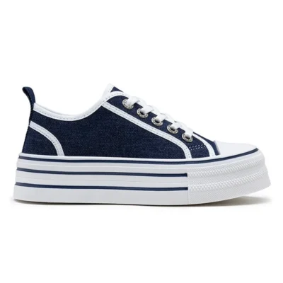 R430- Tennis Plateforme (T36-T41) - denim - 41