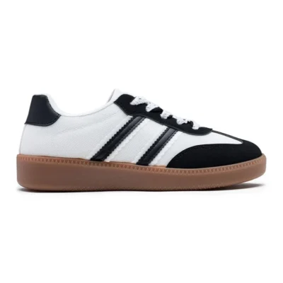 R429- Tennis Basse dentelle (T36-T41) - blanc - 41