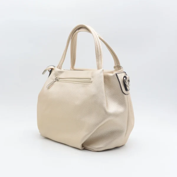 P444-Sac à main Flora&Co - ecru - sans-taille