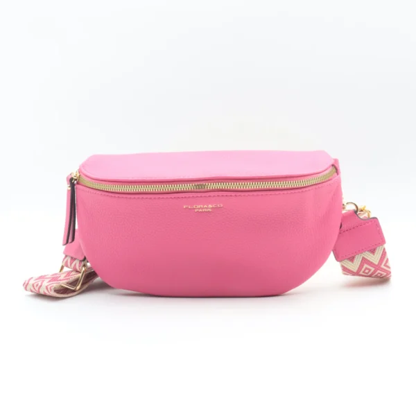 P409- Banane Flora & Co - fuchsia - sans-taille