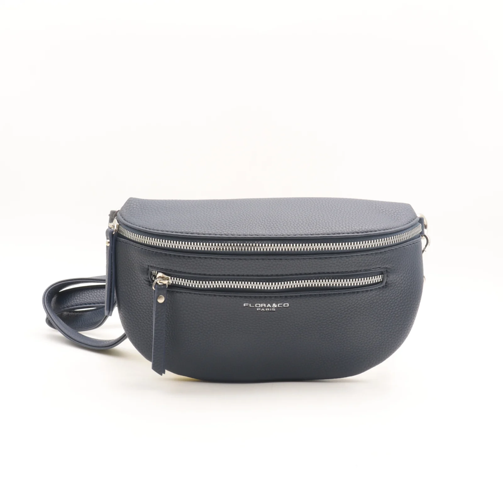 Banane Medium 2 zips Flora & Co - marine - sans-taille