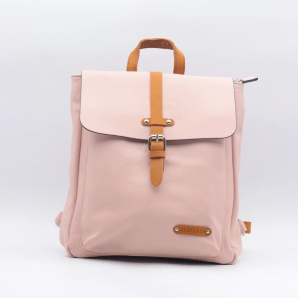 P441- Sac à Dos Flora&Co - rose-pale - sans-taille