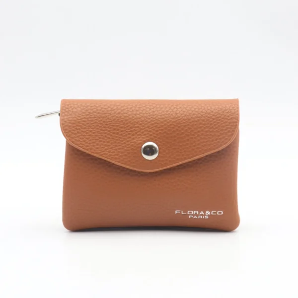 P422- Porte Monnaie / Cartes - camel - sans-taille