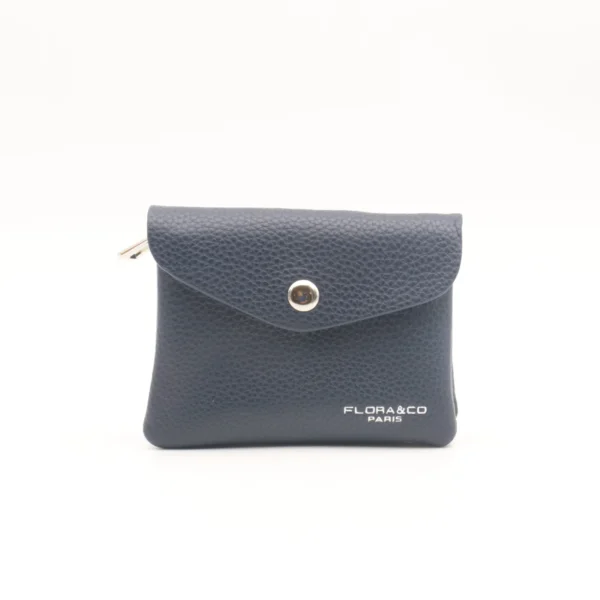 P422- Porte Monnaie / Cartes - marine - sans-taille