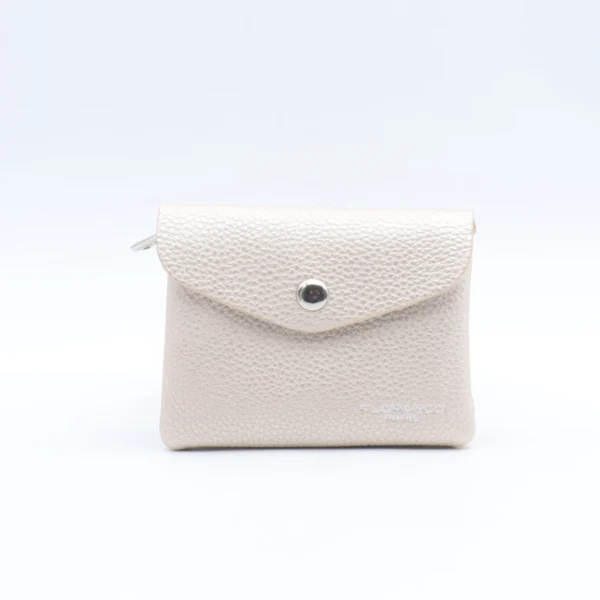 P422- Porte Monnaie / Cartes - ecru - taille-unique