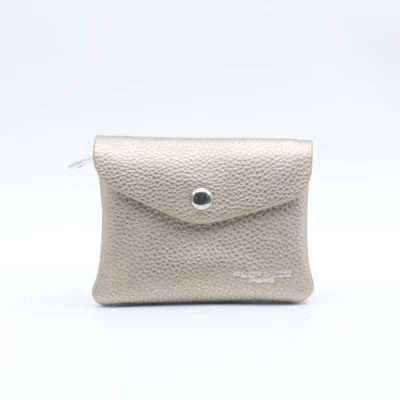 P422- Porte Monnaie / Cartes - dore - sans-taille