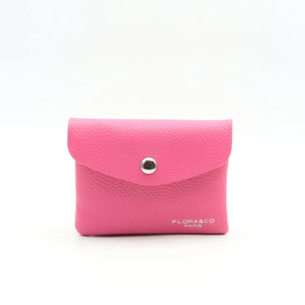 P422- Porte Monnaie / Cartes - fuchsia - sans-taille