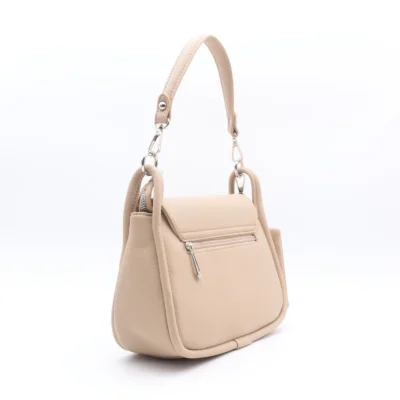 P407- Sac Rabat & Pochette - beige - sans-taille