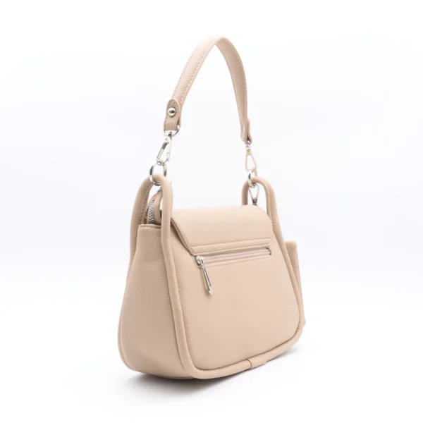 P407- Sac Rabat & Pochette - beige - sans-taille
