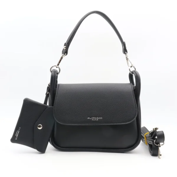 P407- Sac Rabat & Pochette - noir - sans-taille