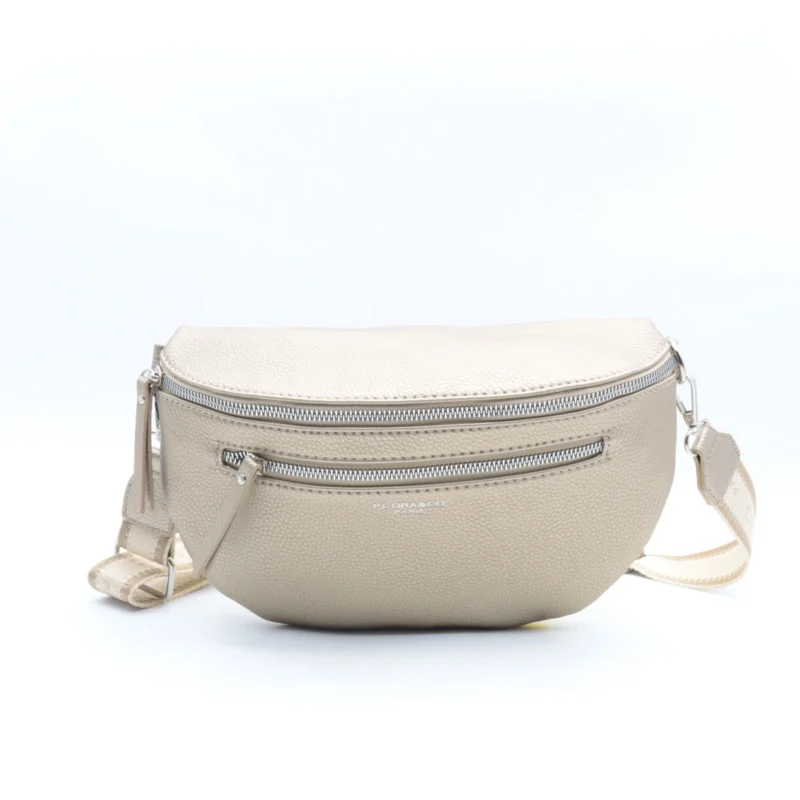 Sac banane 2 zips grand format Flora & Co
