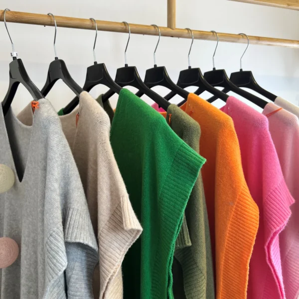 Z550.- Pull sans manche (Tu) - rose-poudre - taille-unique-grande-taille