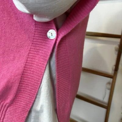 Z550.- Pull sans manche (Tu) - fuchsia - taille-unique-grande-taille
