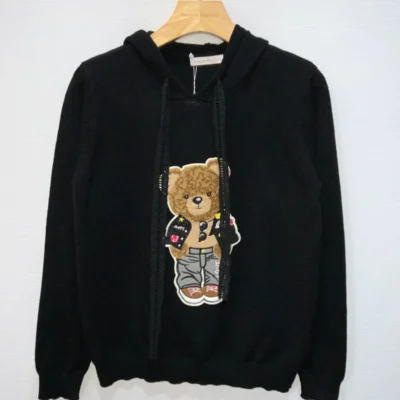 K599- Pull capuche Ourson (Tu)