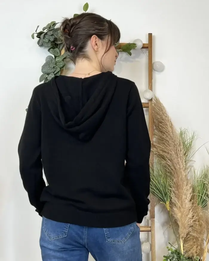 K599- Pull capuche Ourson (Tu)