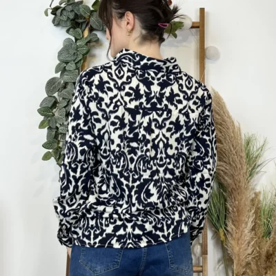 K604- Chemise By one (T36-T40) - marine - 38