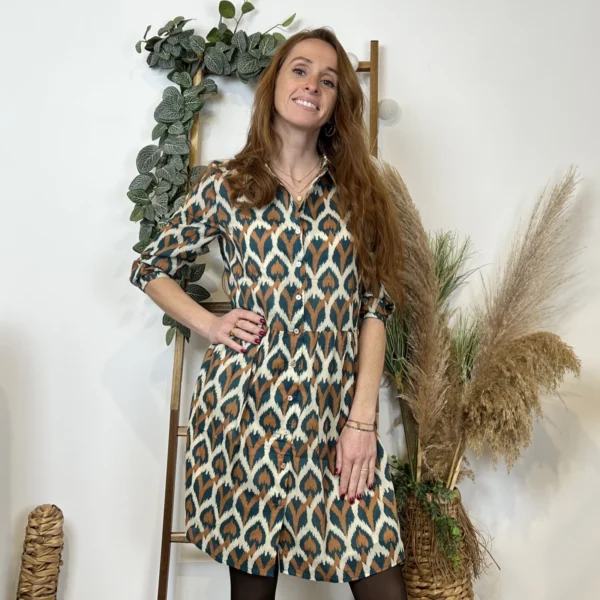 I942- Robe "It Hippie" (T36-T42) - camel - 40