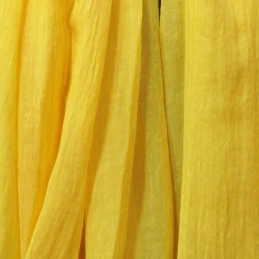 Foulard uni large - jaune-tonic - sans-taille