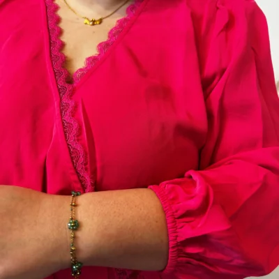 K560- Robe "Akoz" (T42-T48) - fuchsia - 48