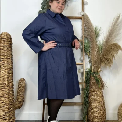 Z390- Robe Jean Christy (T44-T52) - marine - 52