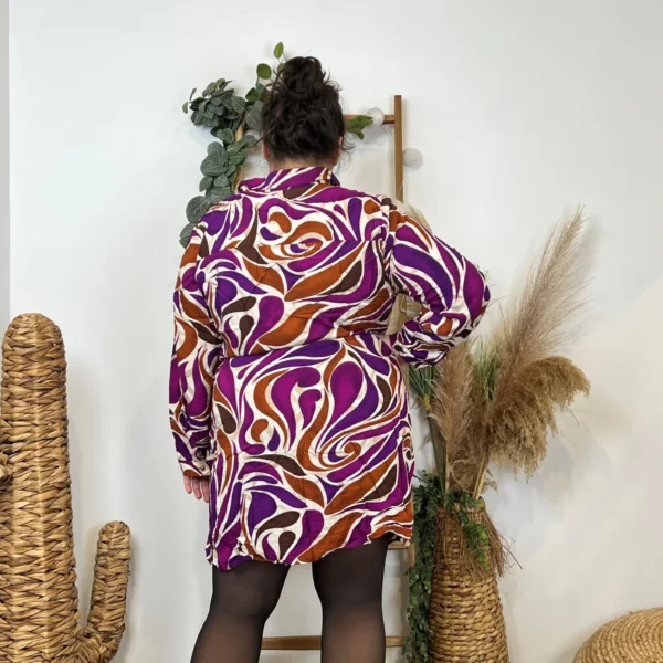 K554- Robe "Akoz" (T42-T48) - multicolore - 50