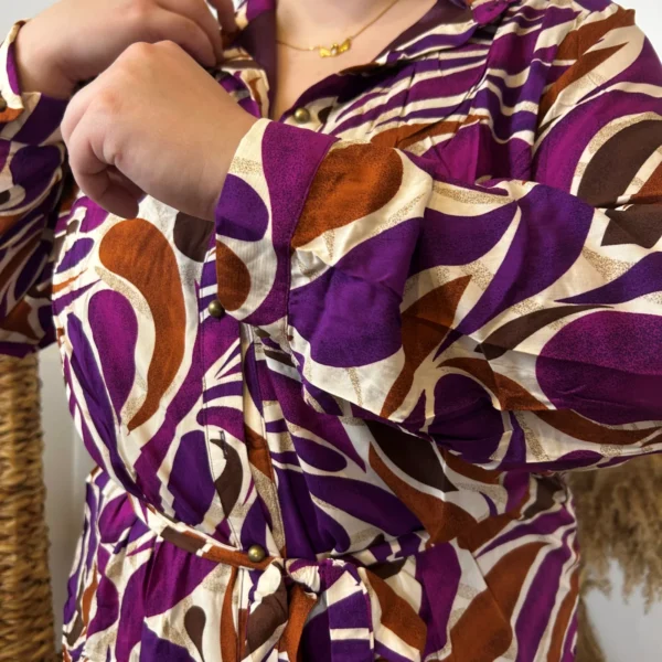 K554- Robe "Akoz" (T42-T48) - multicolore - 50