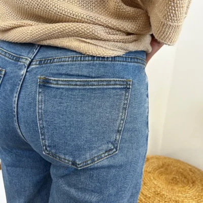 N111- Jean 7/8ème Voggo (T36-T44) - denim - 44